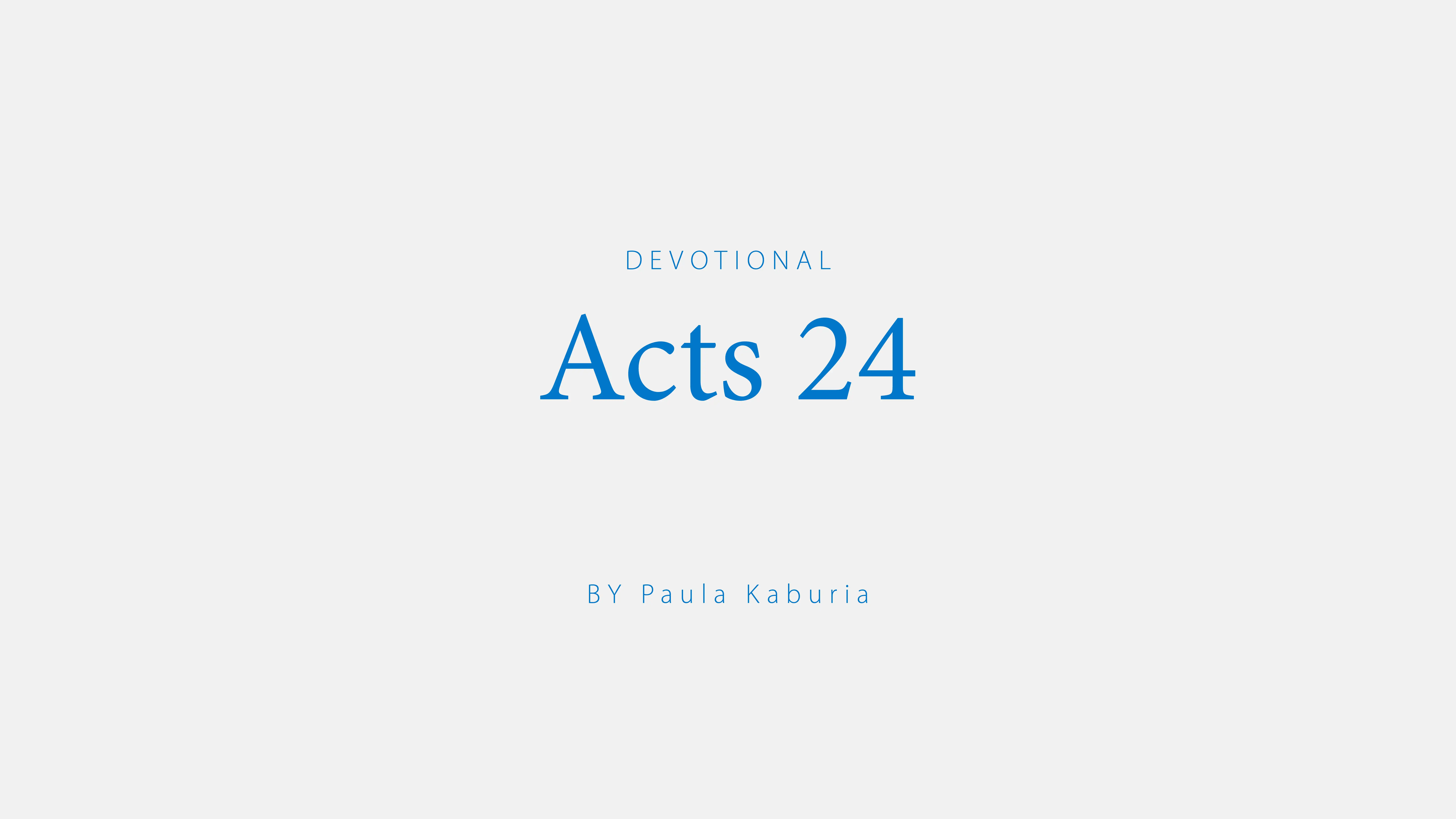 Acts 24