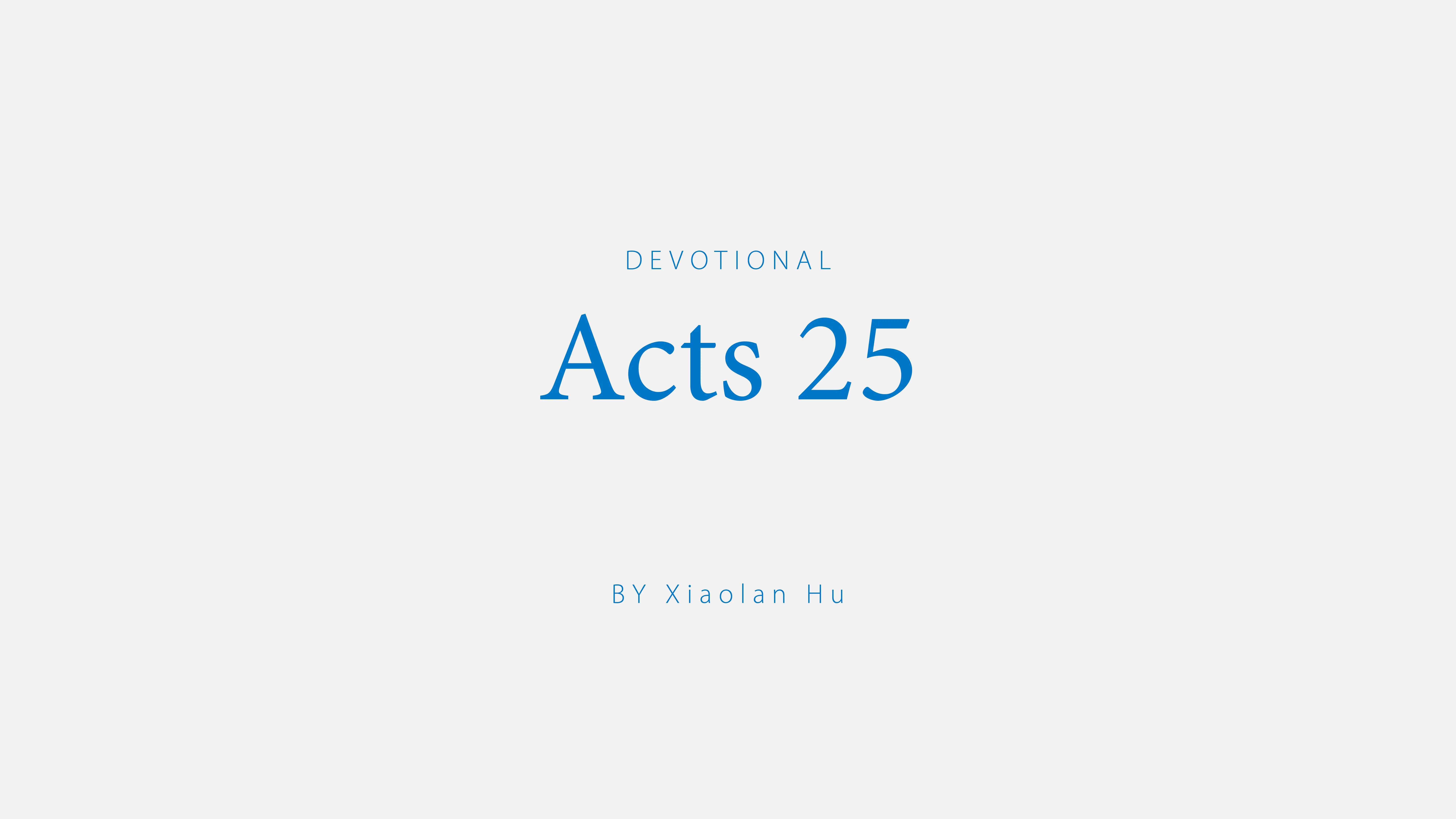 Acts 25