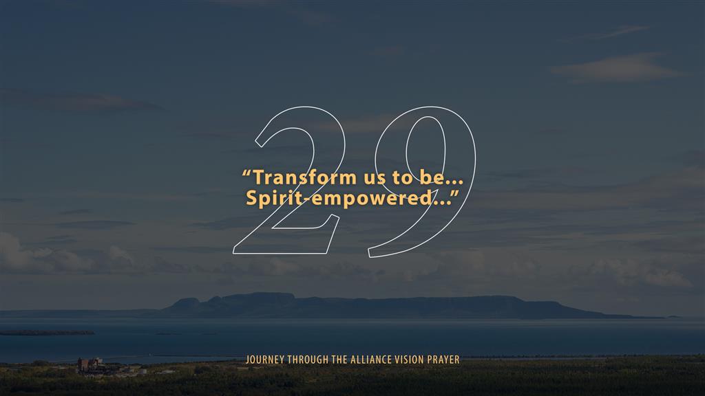 Journey Through The Alliance Vision Prayer 2026 - Day 29