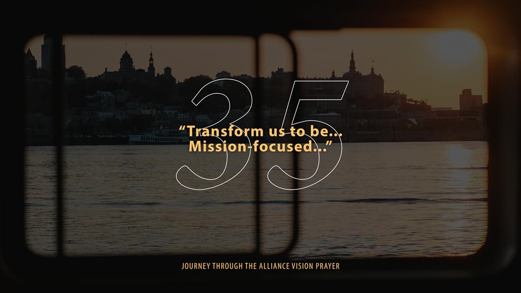 Journey Through The Alliance Vision Prayer 2026 - Day 35