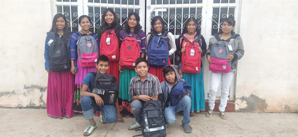 Delivering Backpacks